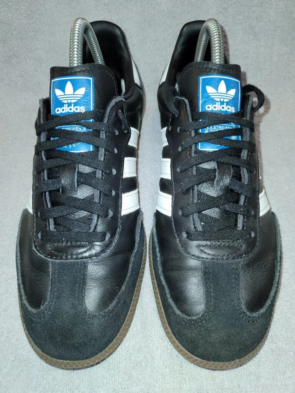 Adidas Samba OG Originals Black White Brown Gum IE3676 Sneakers Big Kids Size 7